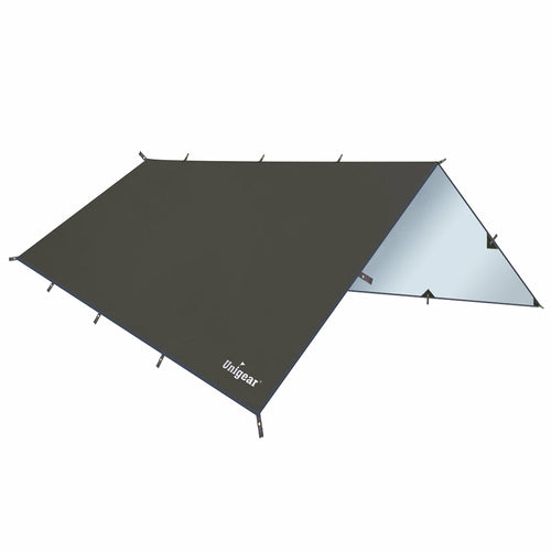 Rainproof Camping Tarp Shelter | Camping Tarp Shelter Setup